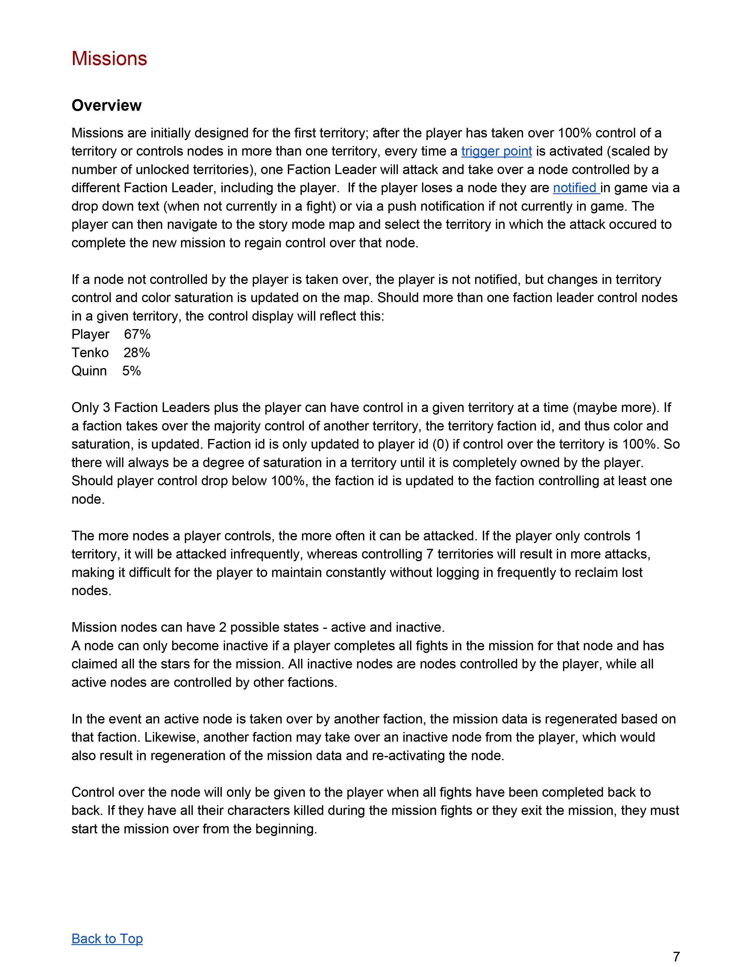 ITBC Endless Single Player Flow